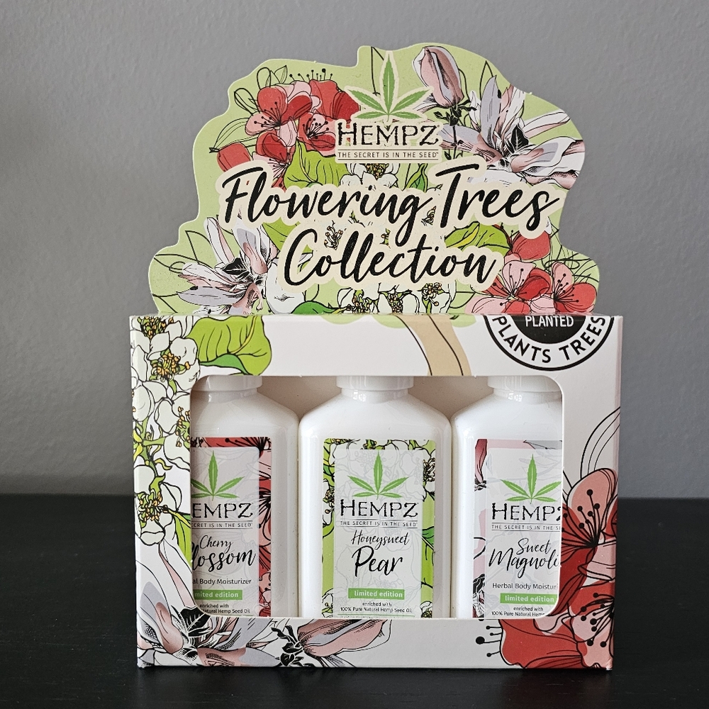 Hempz Flowering Trees Collection Travel Size 3pc Set